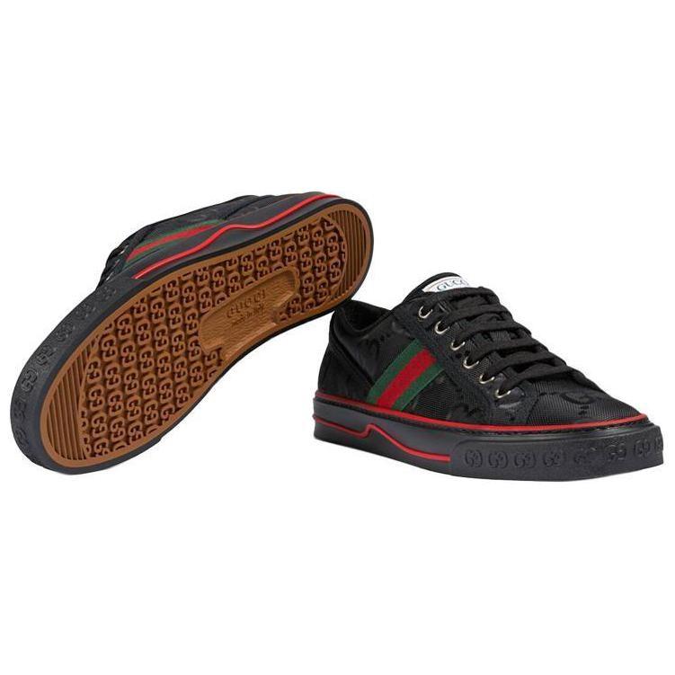 Gucci Женские Кроссовки для Тенниса 1977 Off the Grid Low 'Черный' Женские 629242 H9H70 1072