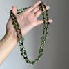 Shell Beaded Long Necklace Bohemian Double Layers Necklace Antique Necklace  Women Girls