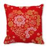 Home Decor Red Heart Patterns: Love themed Pillow Covers Pattern Cushion Cover Suitable for Sofa Bedroom Car Pillow Cover