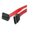 Câble Serial ATA SATA Vers SATA À Angle Droit - STARTECH - 15 Cm - Blindé - Rouge