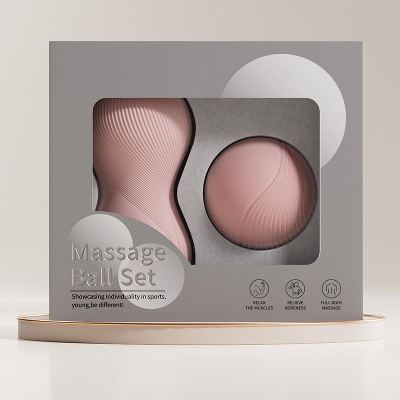 Foot Massage Ball Plantar Fasciitis Relief Shoulder Neck Back Muscle Relaxation Home Fitness Recovery Tool Food-Grade