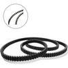 M127926 Lawn Mower Timing Belt 5/8" x 70 7/8" for John Deere LT133 LT155 Serial No. 125001, LT166 Serial No. 095001 Synchronous Belt