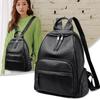Women's 2025 Genuine Leather Backpack: Stylish, Versatile, First-Layer Cowhide, Large-Capacity Travel & Commuter Bag