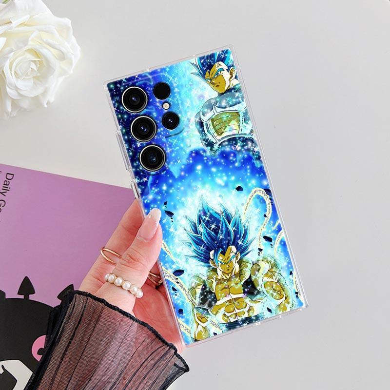 Dragons Balls Super Son Goku Vegeta S26 Ultra Case For Samsung Galaxy S25 S26 S24 S23 Ultra S22 S20 Plus S21 FE A57 Phone Cover