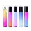 5Pcs/Set 10ml Rollerball Multicolor Gradient Empty Essential Oil Perfume Bottle