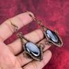 Шунгитовые серьги серьги с медной проволокой серьги ручной работы серьги с натуральными камнями шунгит медь украшения помолвочные подарки украшения с камнями по знаку зодиака