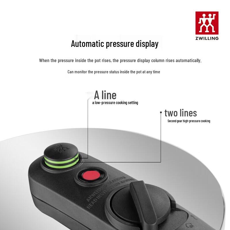 Zwilling EcoQuick II Stainless Steel Pressure Cooker