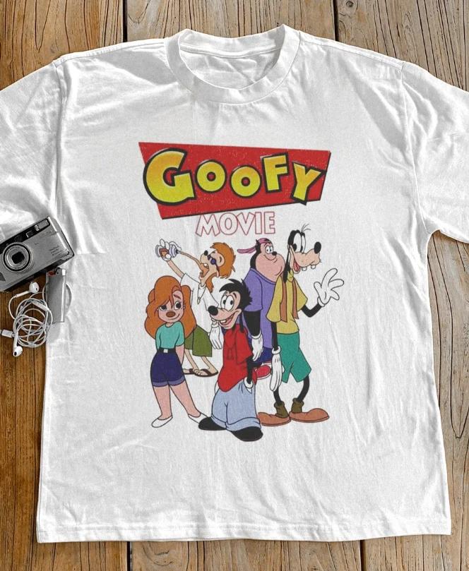 90s Vintage Goofyyy Movie Cartoon Graphic Unisex T-shirt Retro S-3XL