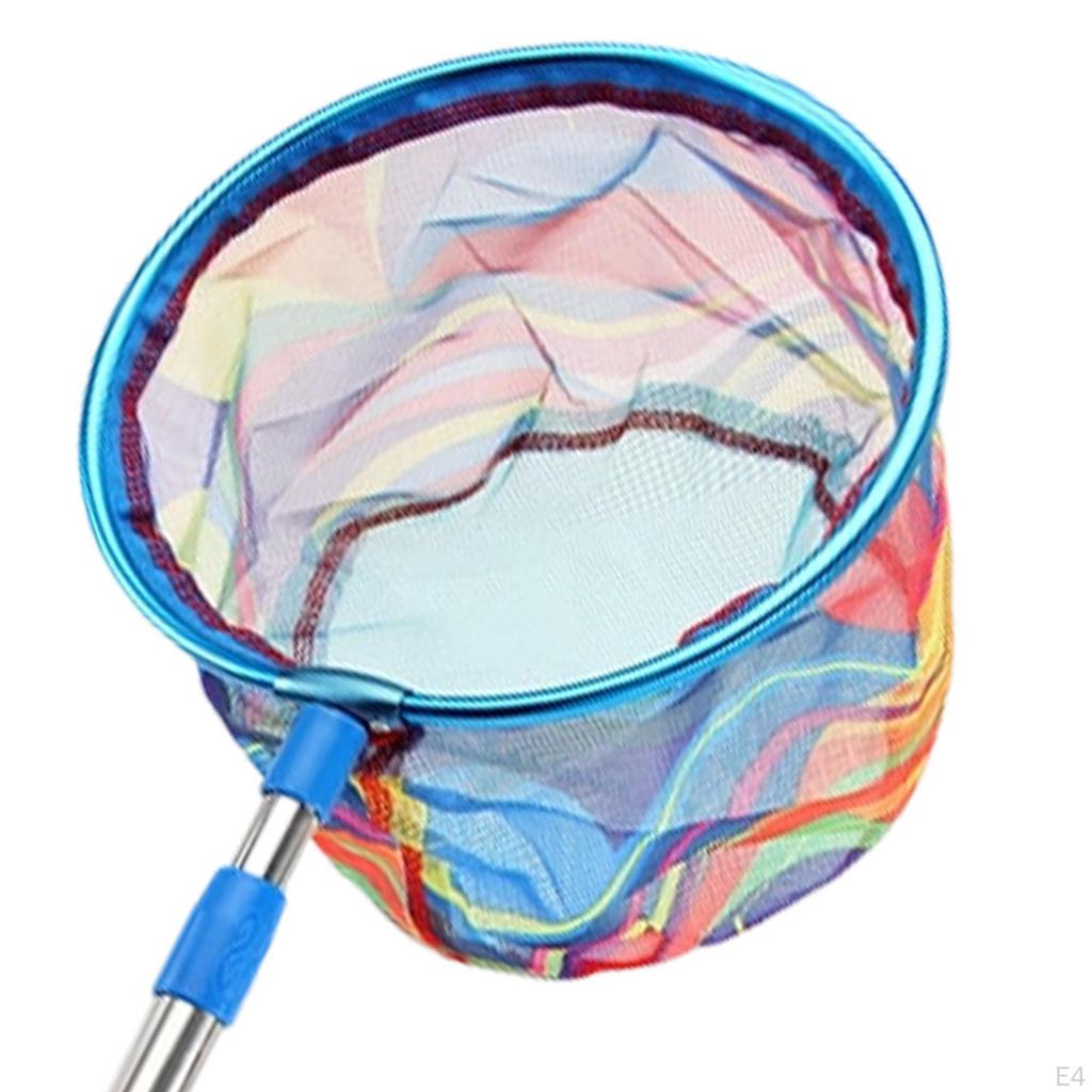 Children's Telescopic Fishing Net for Outdoor with Retractable Handle Collecting