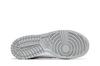 Kids' Sneakers Nike Dunk Low White Light Smoke Grey (GS) White/White/Light Smoke Grey