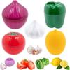 Пластиковый контейнер для хранения продуктов Овощи Фрукты Герметичный ящик Кухонные контейнеры для свежести Лук Чеснок Зеленый перец Инструменты для хранения свежих продуктов
