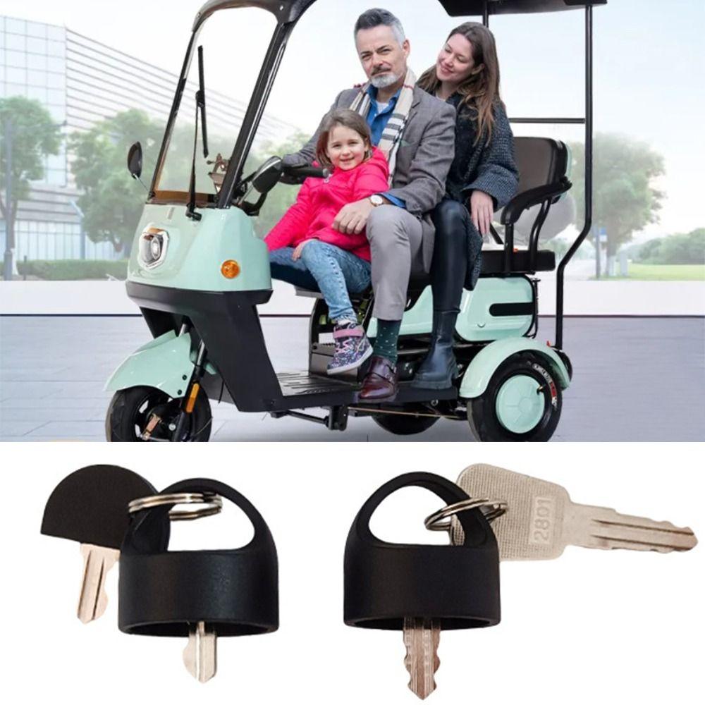 Водонепроницаемый Легко Вытягиваемый Набор Ключей Запасной Ключ для Инвалидной Коляски Ключ для Мобильного Скутера Велосипедные Аксессуары