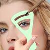 2 Eyebrow-shaped Templates Brow Shaping Templates Reusable Guide for Drawing Eyebrows To Create A Perfect Natural Arch