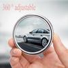 Автомобильное зеркало заднего вида Маленькое круглое зеркало 360 ° Ультра прозрачное зеркало заднего вида Зеркало для слепых зон Маленькое круглое зеркало заднего вида