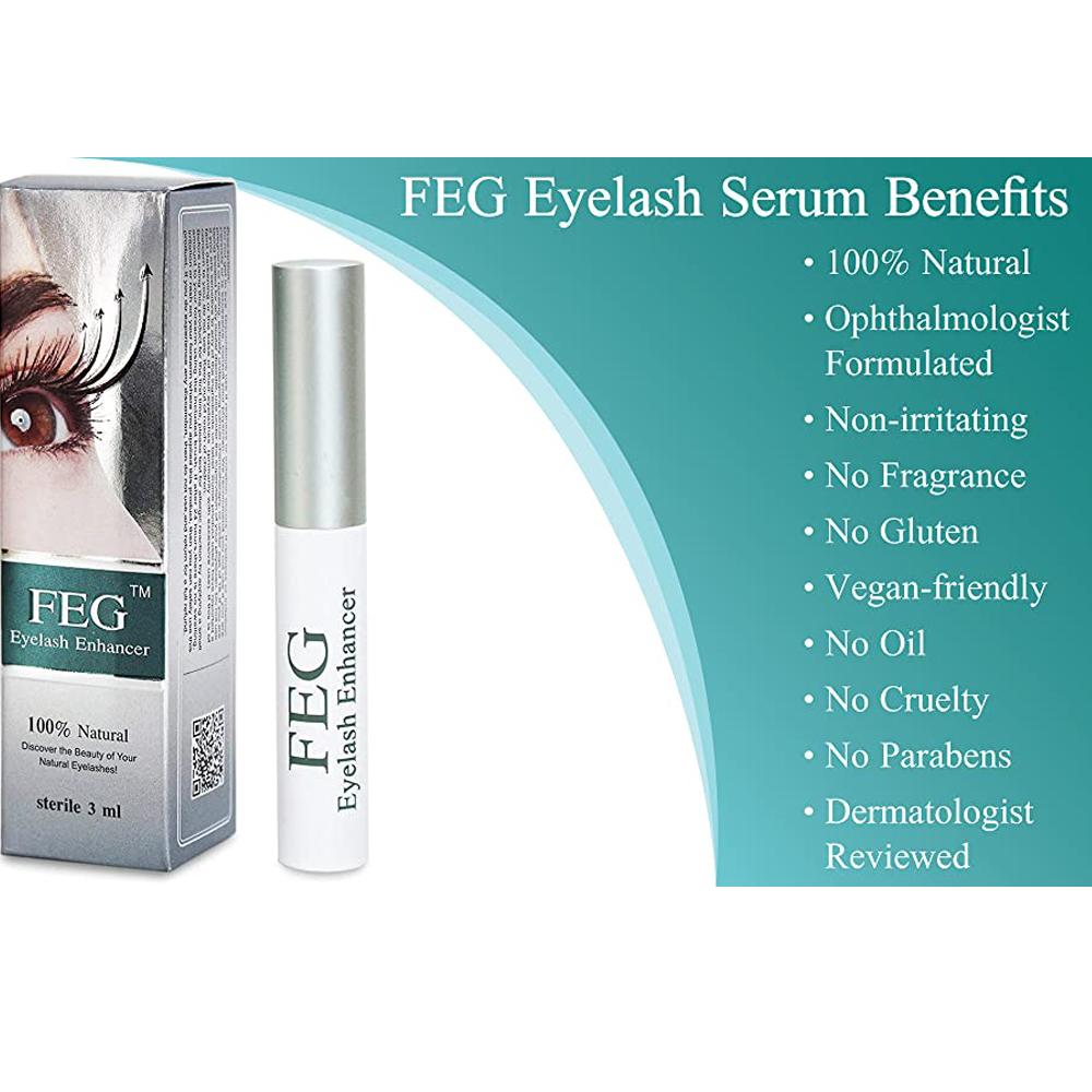Premium Eyelash Growth Serum and Eyebrow Enhancer,Lash Boost Serum for Longer,Fuller Thicker Lashes & Brows 2 Pack