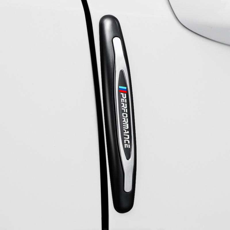 KSMH6 Car Sticker Shock Absorbing Door Bumper Guards Waterproof Side Edge Protective Strip Prevent Scuffs For BMW M3 M5 G20 Accessory