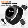 Ремешок для Galaxy Watch 8 44 мм 40 мм 8 classic 46 мм Парашютный плетеный браслет Спортивный браслет Correa Pulseira Ремешок для Galaxy watch 8