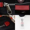 BURBERRY TB monogram Backpack Daypack knapsack Orange Nylon Women Used