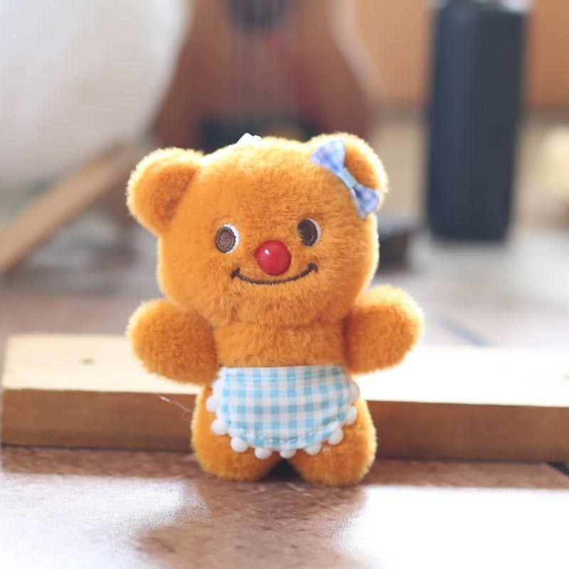 Butterfly Bear Plush Toy Cartoon Doll Keychain Backpack Pendant Gift Holiday