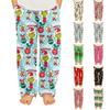 Fashionable Children's Versatile Print Pocket Casual Pants