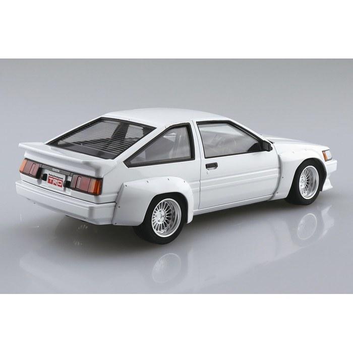Aoshima Tuned Car TRD AE86 Corolla Levin N2 Specification '83 (Toyota) 1/24 Scale Plastic Model White