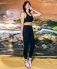 Untage Uwt-St01 Спортивный бюстгальтер в стиле athleisure [Черный(Женщина)]