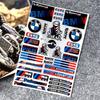 Car Interior Exterior Decoration For Bmw M 50TH Power Performance E28 E30 E34 E36 E46 E60 E90 F84 Sticker Waterproof Decal SU5