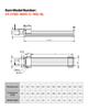 VEVOR Linear Stage Actuator, 100 mm Effective Stroke, Ball Screw CNC Linear Motion Guide Rail, Double Optical Axis, C7 High-Precision