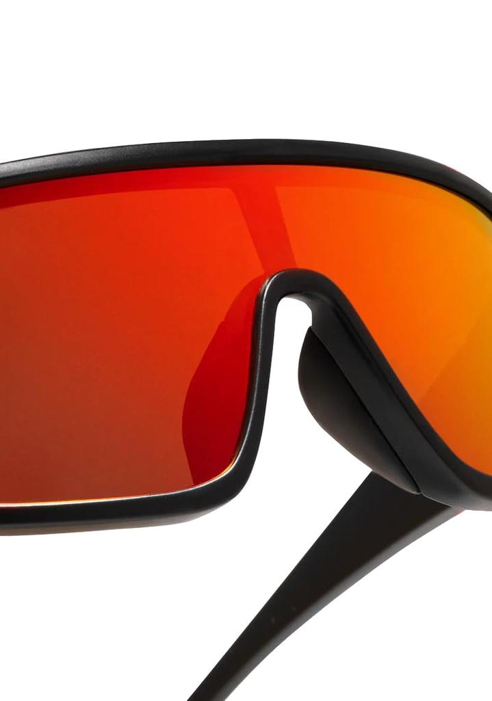 Матовые солнцезащитные очки Dee Franklin Nell, Черный/Красный Revo, DFSU909001-RED