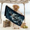 Ronaldo's Rainy Night Beach Towel High Absorbency & Quick-Dry Comfortable Lightweight