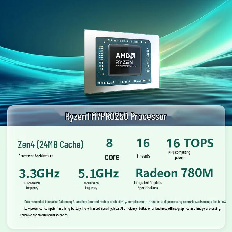Dell Pro16 16-inch Ryzen AI Business Laptop (CN version)