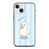 Смешной чехол для телефона с уткой для iPhone 17 Air 16 Plus 13 15 14 12 11 Pro MAX 7 8 SE Мягкий ТПУ Ударопрочный чехол Funda