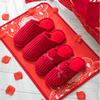 Natural cotton slippers men's winter indoor home wedding groom over festive red couple home female