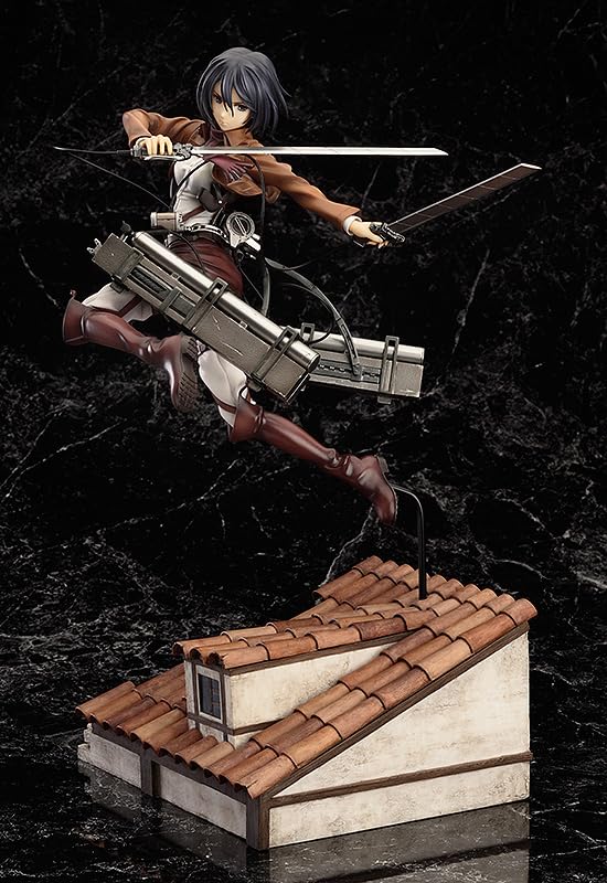 Good Smile Company Attack On Titan Mikasa Ackerman DX Scale Plastic Painted Complete Figure Resale Ver. 1/8