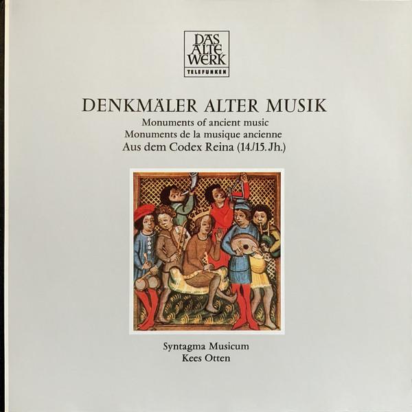 Виниловая пластинка SYNTAGMA MUSICUM, KEES OTTEN - Denkmäler Alter Musik = Monuments O 642357AW TELEFUNKEN 1979 Япония Классическая Б/у