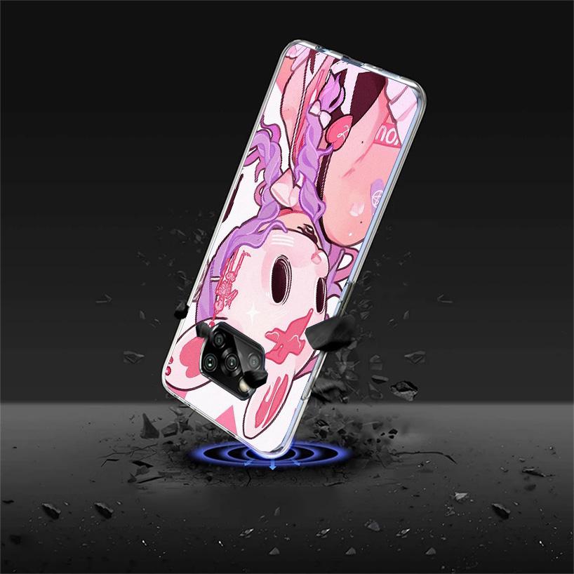 Милый Аниме Девушка INS Чехол для Телефона Для Xiaomi Poco F7 Ultra X7 X6 Pro X5 Redmi 15 15C 13 13C 12 12C 10 10A 10C 9 9A 9C 9T Оболочка Poco