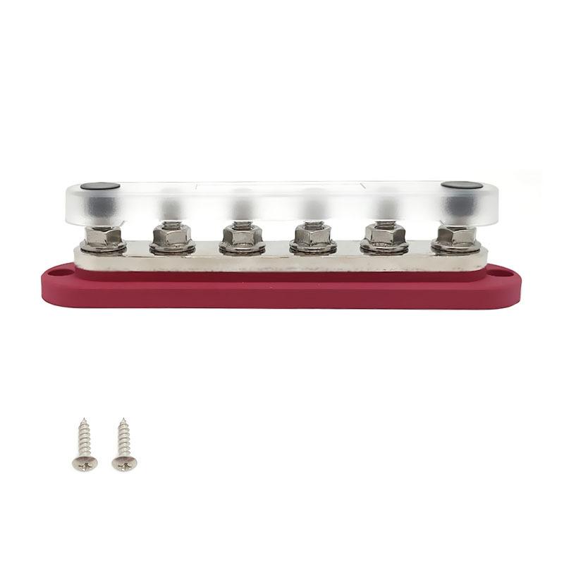 High Current Bus Bar 300A Terminal Junction Block Stud For Car Marine RV Boat Electrical Power Wiring Connection Modules