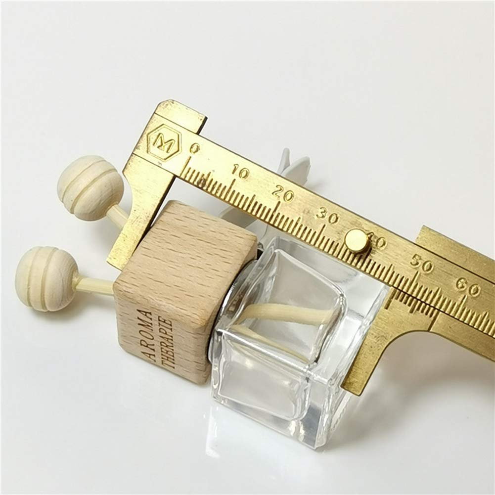 4 Pack Empty Bottle Car Vent Clip Auto Bottle Aromatherapy Ornament Decoration