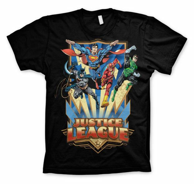 Officially Licensed Justice League Team Up! 3XL4XL5XL Men's T-Shirt