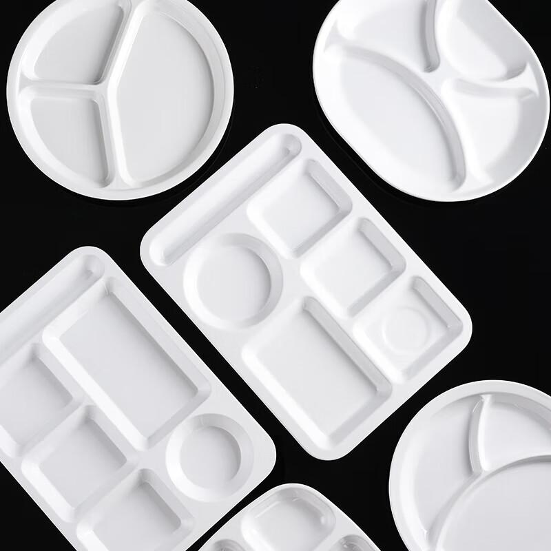 Прямоугольная melamine тарелка NHZHIW A5, 14 дюймов, с четырьмя отделениями