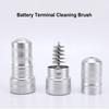 Battery Terminal Cleaning Brush Easy-to-Use Removes Corrosion Extends Battery Life Tool for Cars Boats Trucks