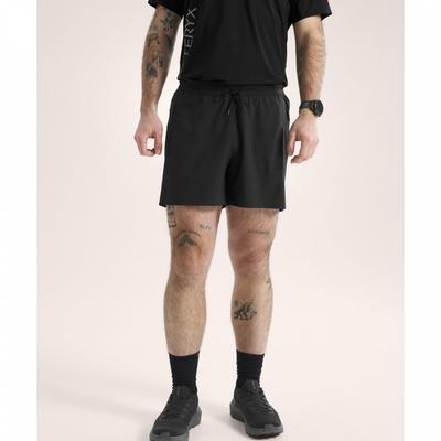 Шорты Arcteryx Unisex 5 дюймов Черные Apqsm10614