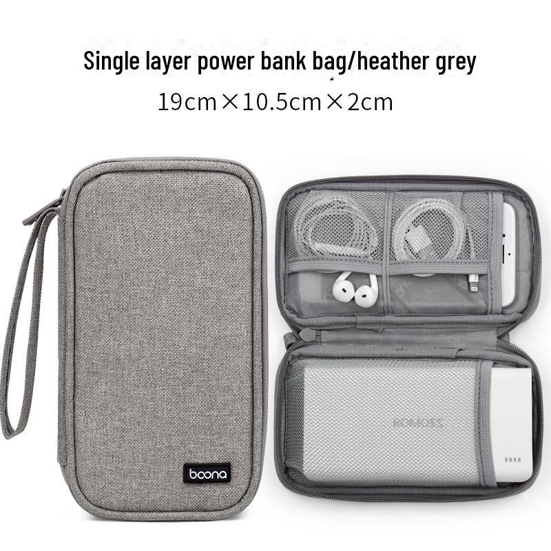 ROMOSS Чехол для хранения повербанка и аксессуаров для кабелей и наушников