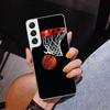 Basketball Basket Play Phone Case For Samsung Galaxy S24 S25 Edge S26 Ultra S23 S22 S21 Plus S20 FE + Personalized Print Cover G