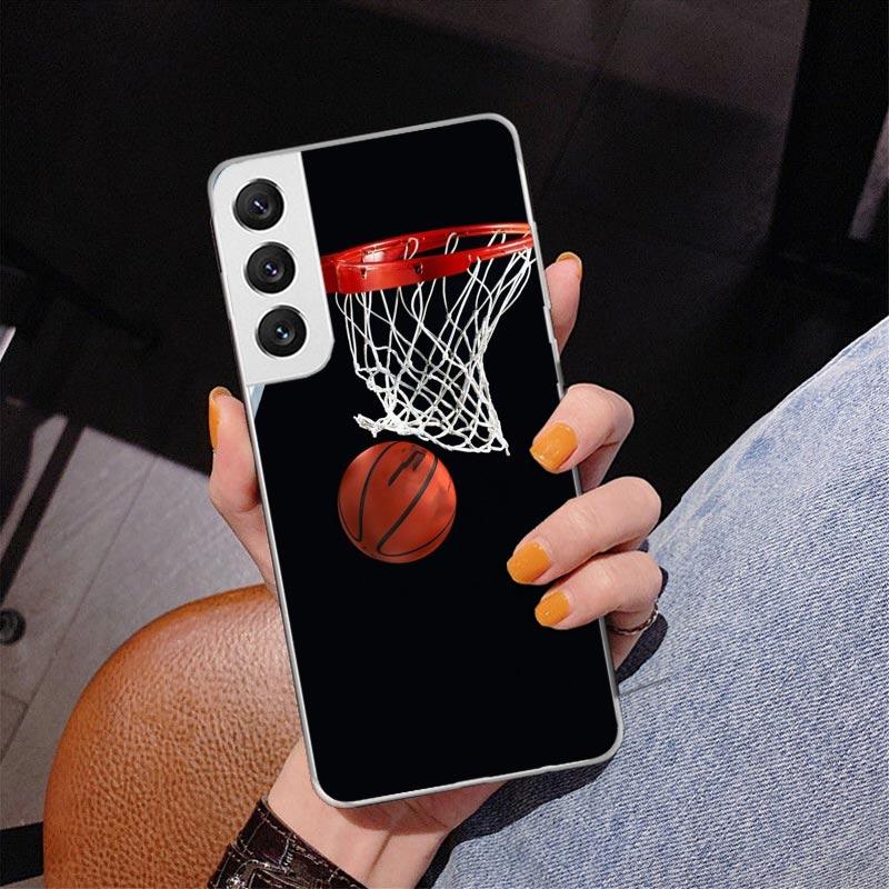 Basketball Basket Play Phone Case For Samsung Galaxy S24 S25 Edge S26 Ultra S23 S22 S21 Plus S20 FE + Personalized Print Cover G
