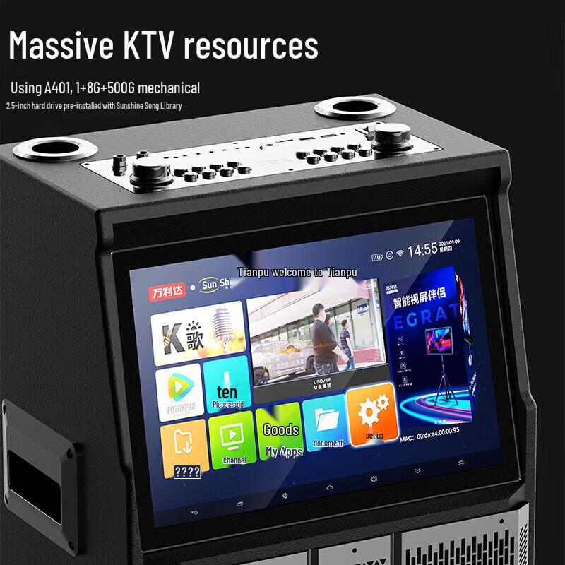 Malata Portable KTV Speaker System with Display (CN version)