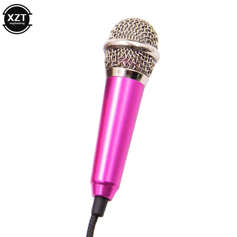Newest Mini Jack 3.5mm Studio Lavalier Professional Microphone Handheld Mic for Computer for iPhone ipad karaoke 7