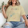 Vintage Player 1 And Player 2 Print Couple Tshirts Matching Outfits Fashion Short Sleeve Unisex Unisex Tees Fun Lover Gift Tops