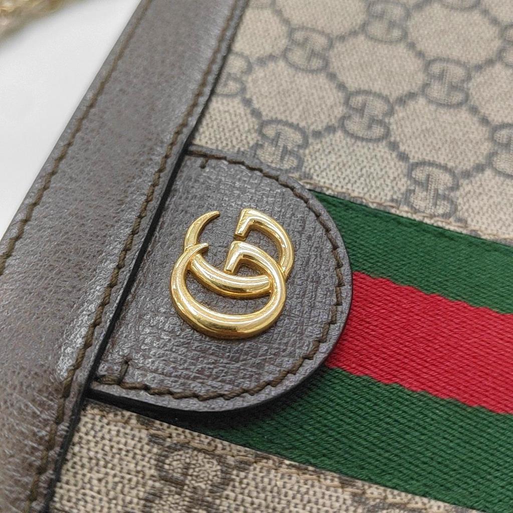 [Б/У] Маленькая сумка через плечо Gucci Ophidia 'GG Supreme' - Очень хорошее состояние #1QJSEIN