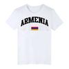 Мужская футболка с флагом Армении Streetwear Футболки с коротким рукавом Для мужчин 3XL Высокое качество Мода Мужская 100% Хлопок Лето - Мужская Су...